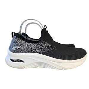 Skechers Arch Fit D'lux Key Journey Black 149684 Women's Size 9.5
